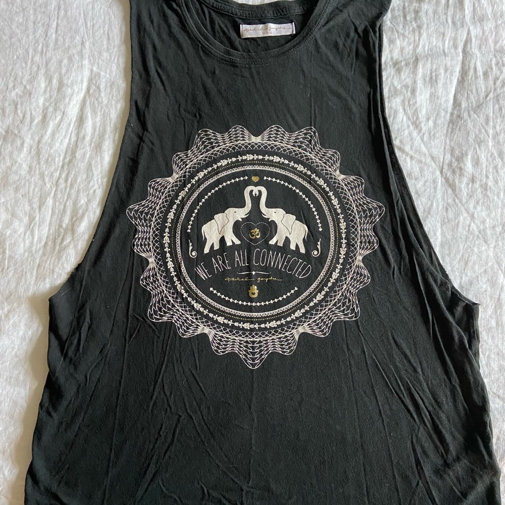 Spiritual Gangster Elephant Muscle Tee